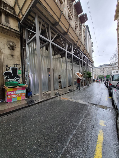 Beyoğlu Türkhan Binasının Güçlendirme ve Restorasyonunun Yapılması 