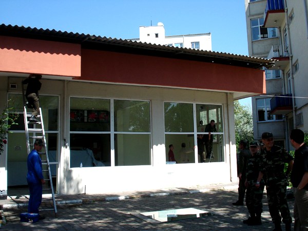 Beşiktaş Askeri Lojmanları Kafeterya Yapımı