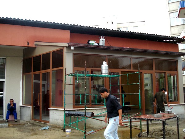 Beşiktaş Askeri Lojmanları Kafeterya Yapımı
