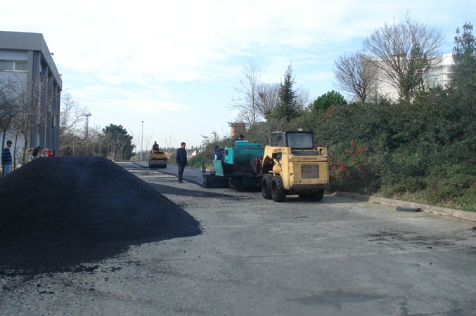 İTÜ Ayazağa Kampüsü Otopark Yapım Ve Asfaltlama Çalışmaları