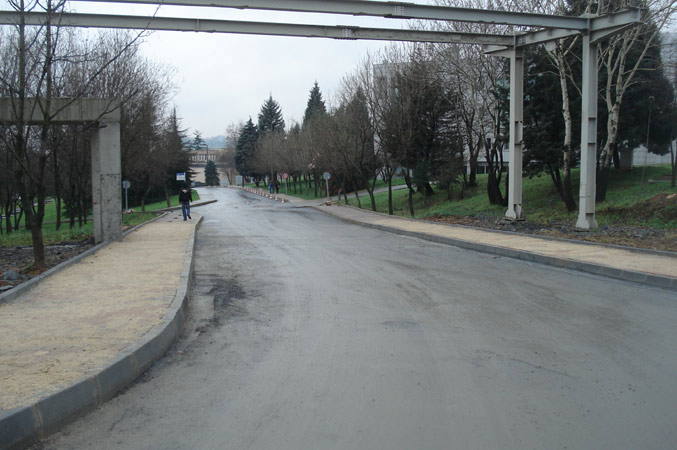 İTÜ Ayazağa Kampüsü Otopark Yapım Ve Asfaltlama Çalışmaları