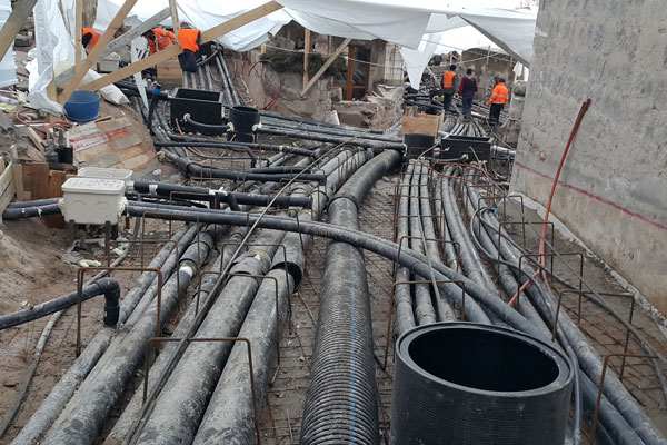 Nevşehir Uçhisar Kayabaşı Sokak Altyapı Onarım, Elektrik ve Mekanik Tesisat Döşenmesi İşleri